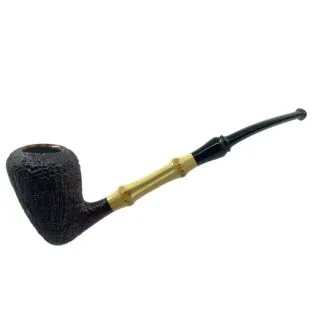 Estate Abe Herbaugh – Blasted 2 Knuckle Asymmetrical Peewit - Unsmoked