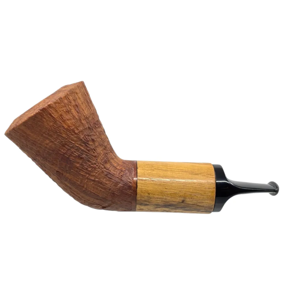 Estate Manú Blasted Reverse Calabash Horn Presmoked 