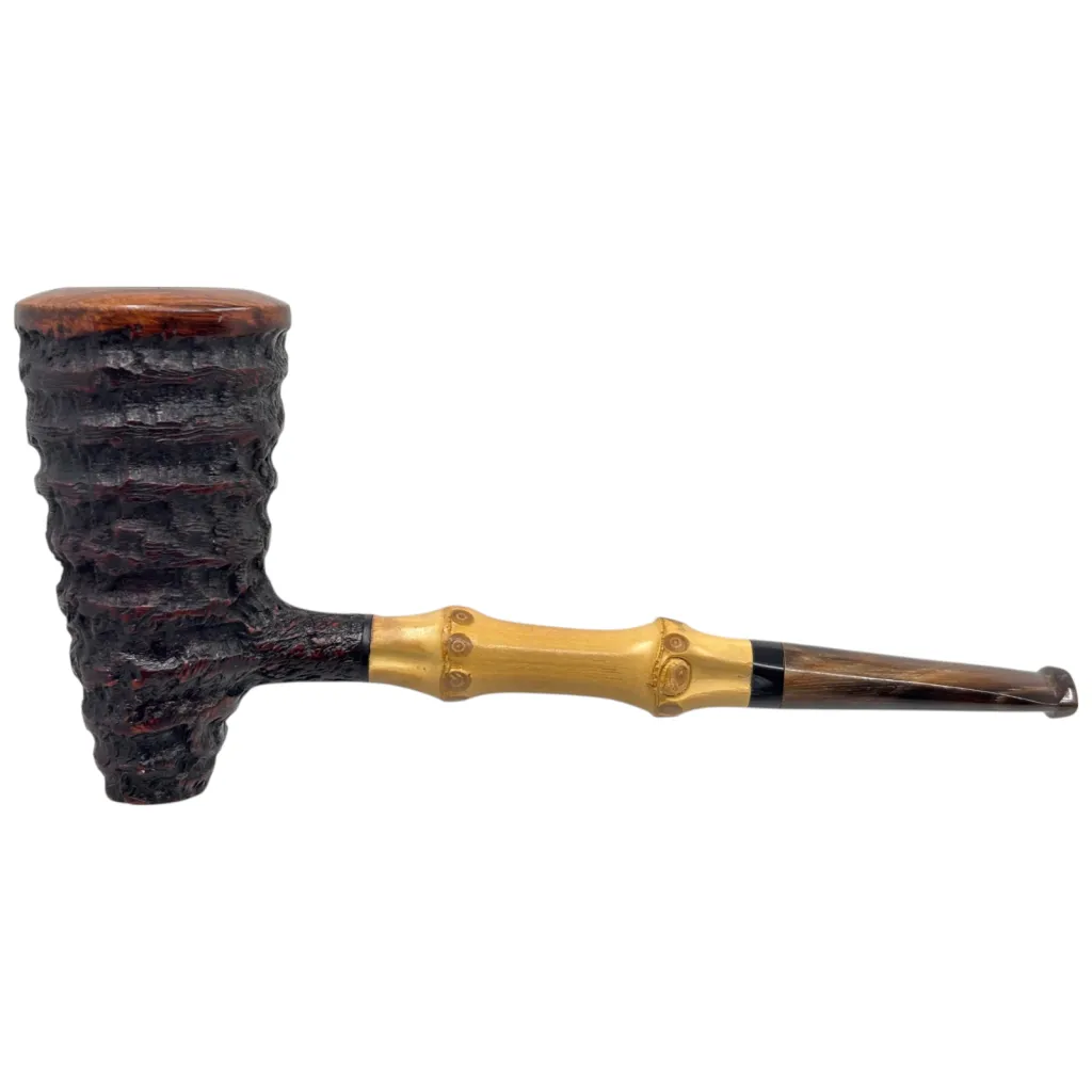 Estate Nils Frederiksen Rusticated Bamboo Pickaxe Presmoked