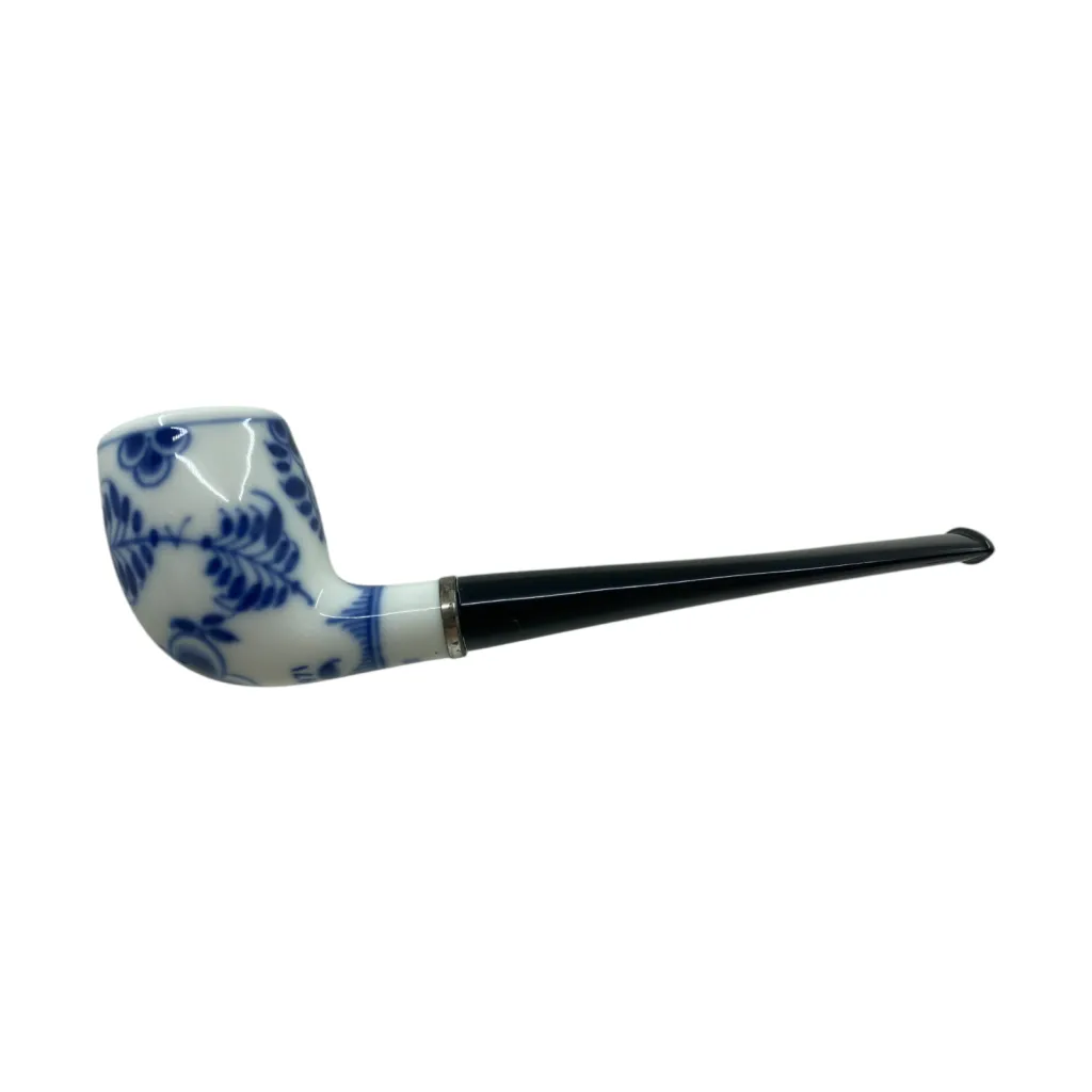Estate Porcelain Pipe Royal Copenhagen 14 - Unsmoked