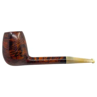 Nils Frederiksen Pipes Billiard Solid Horn Stem (2)