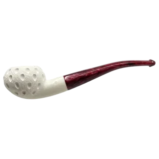 Meerschaum Tomato w. Hand Carved Details
