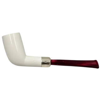 Meerschaum Chimney w. Glittery Stem - 925 Silver